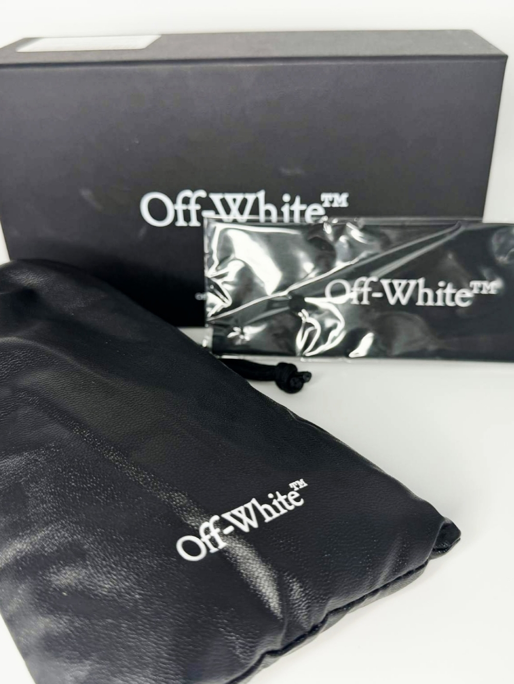 🔥Authentic Off-White "Virgil" Square-Frame Sunglasses – Dark Havana - Picture 6 of 6